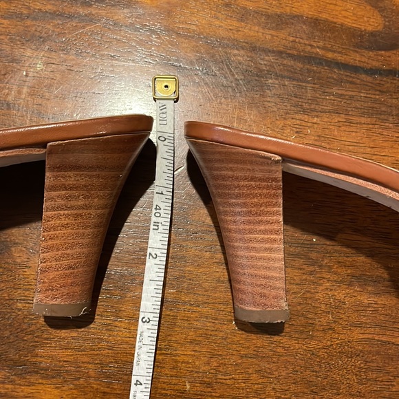 Ralph Lauren leather heel slides (sz 8) - Picture 6 of 10